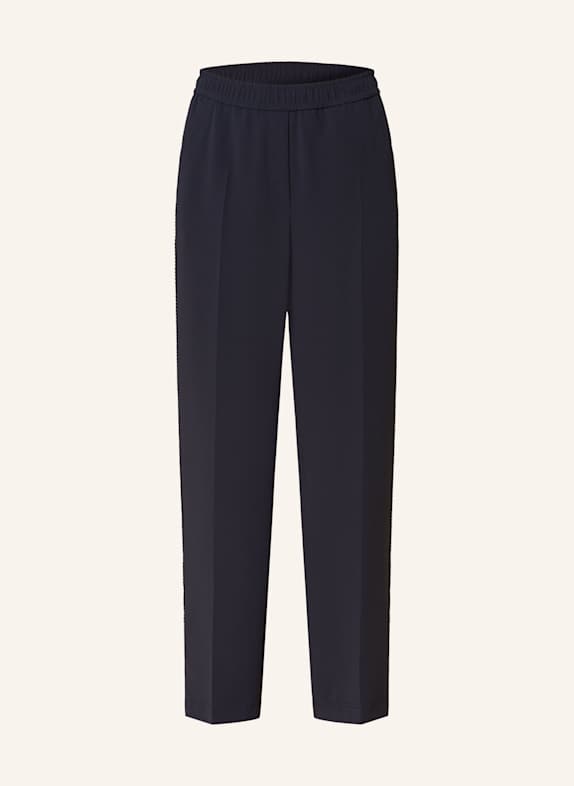 MARC CAIN Marlenehose WASHINGTON mit Galonstreifen 394 navy