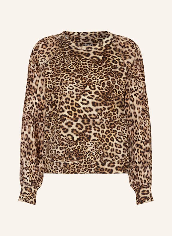 MARC CAIN Blusenshirt im Materialmix 617 granola