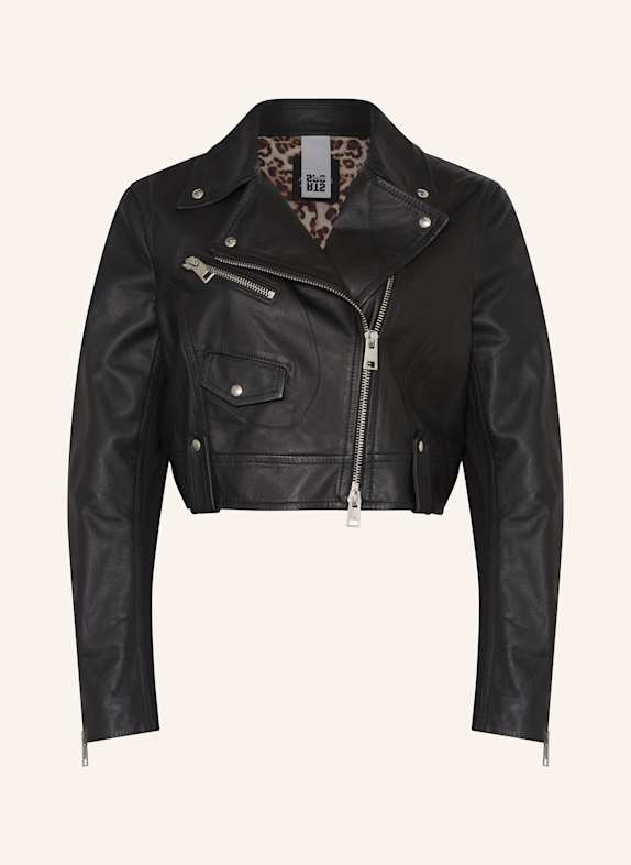 MARC CAIN Lederjacke 900 BLACK