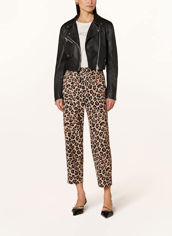 MARC CAIN Lederjacke 900 BLACK