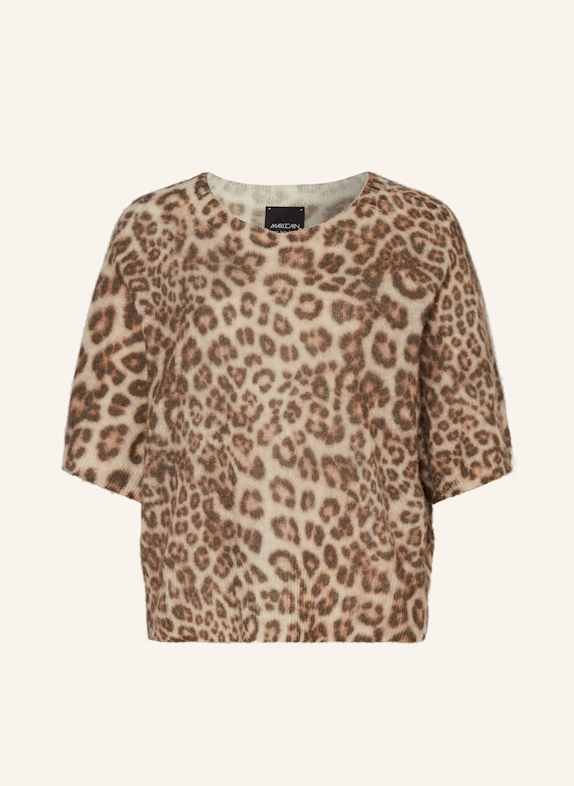 MARC CAIN Strickshirt mit Alpaka 617 granola