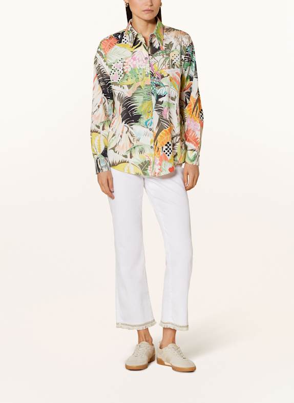 MARC CAIN Hemdbluse 593 deep olive green