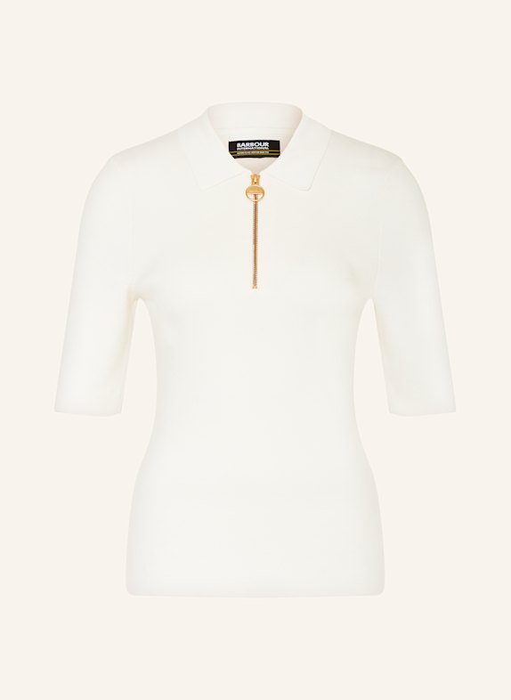 BARBOUR INTERNATIONAL Koszulka polo z dzianiny EMERSON ECRU
