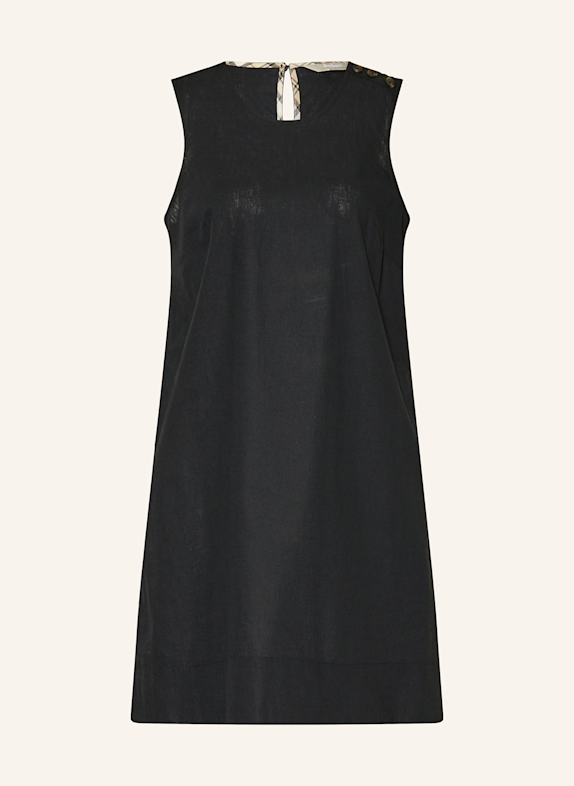 Barbour Kleid LUCY mit Leinen DUNKELBLAU