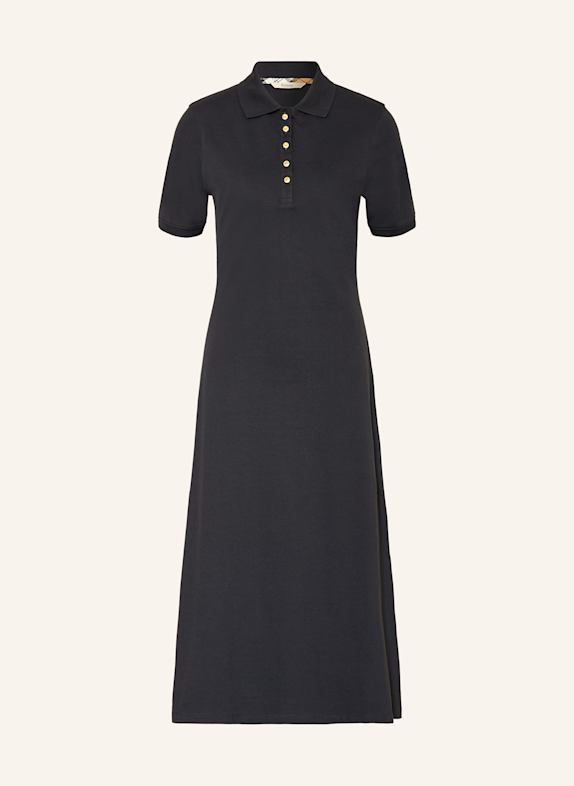 Barbour Piqué-Polokleid CELESTE DUNKELBLAU