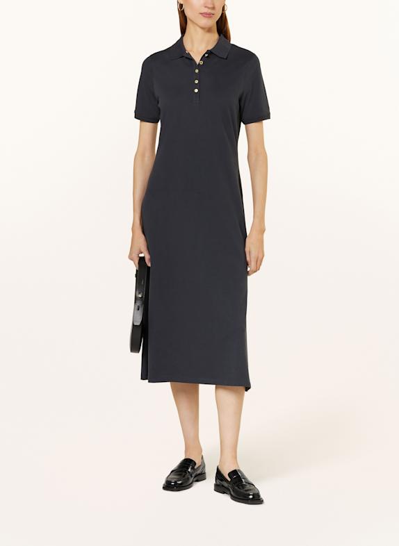 Barbour Piqué-Polokleid CELESTE DUNKELBLAU