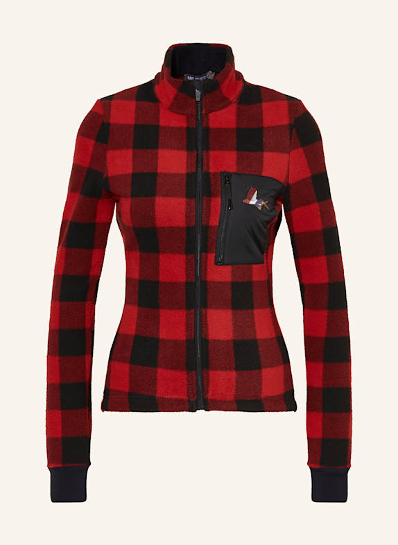 CAFÉ DU CYCLISTE Radtrikot SOLANGE ROT/ SCHWARZ