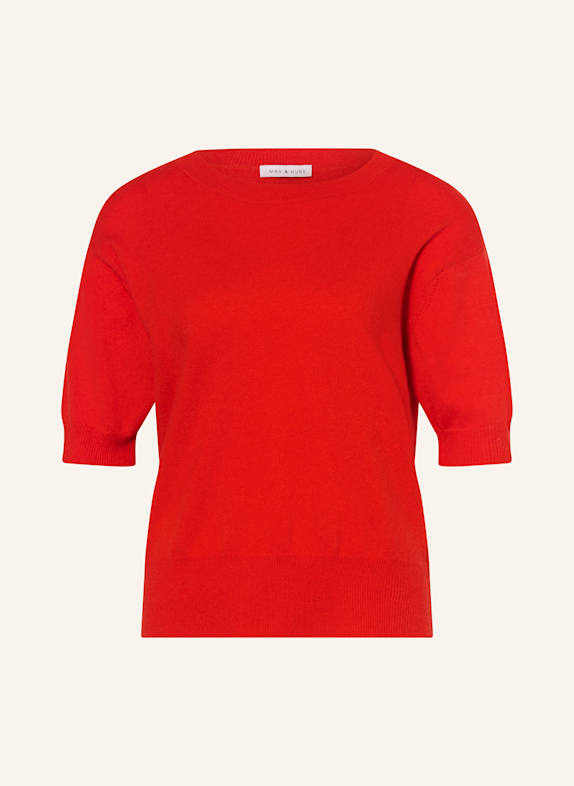 MRS & HUGS Strickshirt ROT