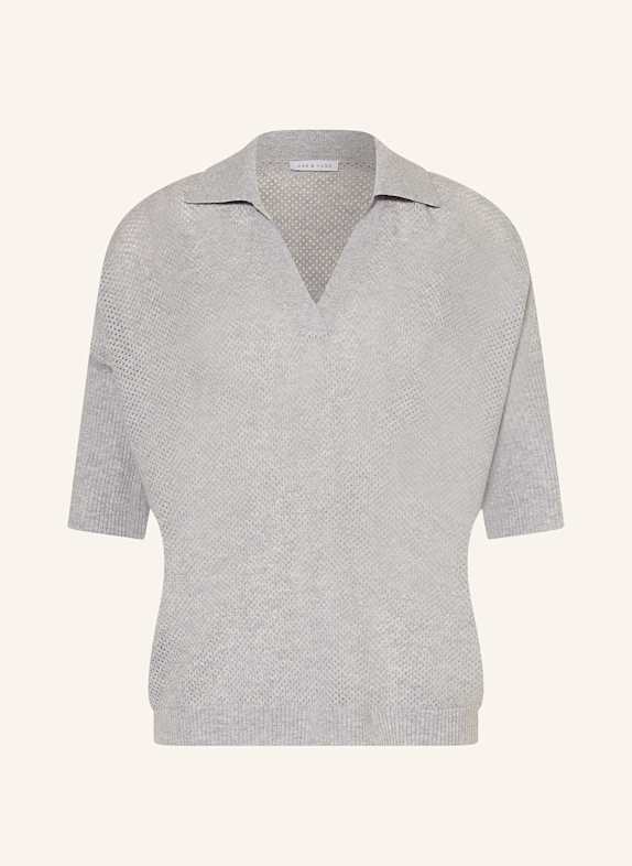 MRS & HUGS Pullover mit 3/4-Arm HELLGRAU