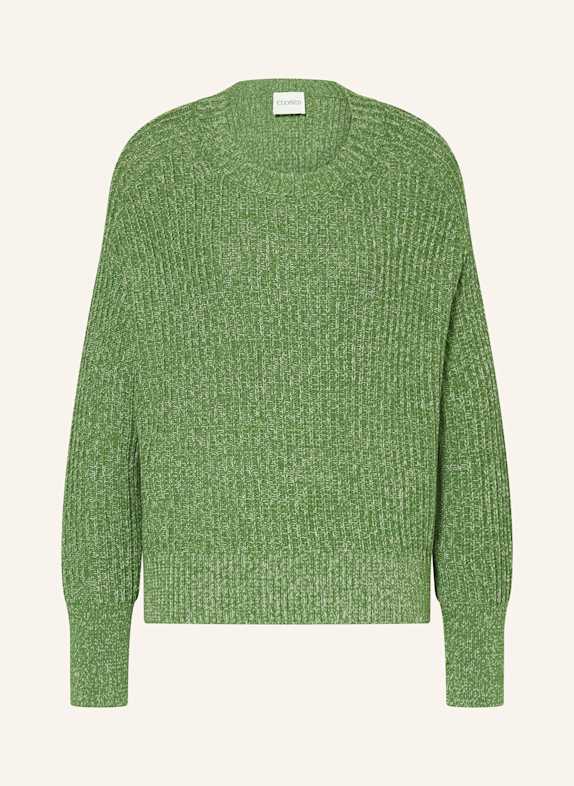 CLOSED Pullover GRÜN/ CREME
