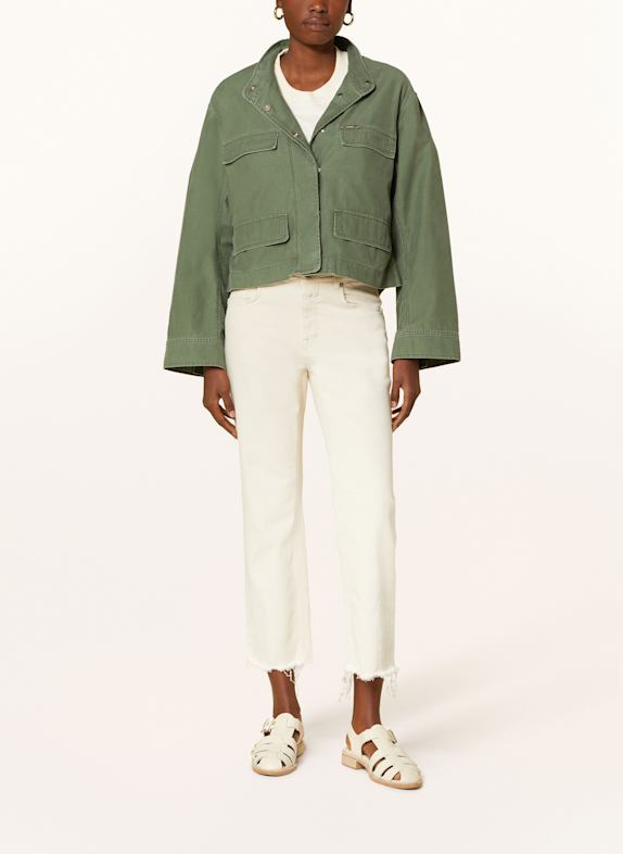 CLOSED Cropped-Fieldjacket OLIV