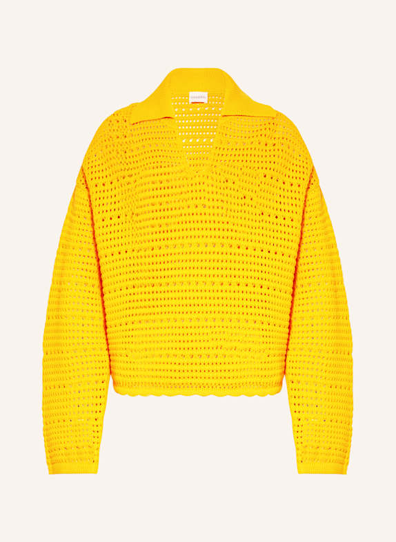 CLOSED Pullover DUNKELGELB