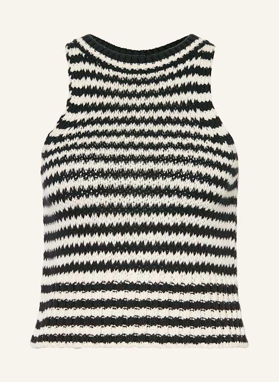 CLOSED Stricktop SCHWARZ/ WEISS