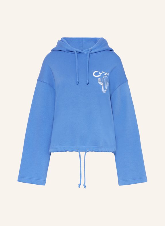 CLOSED Hoodie BLAU