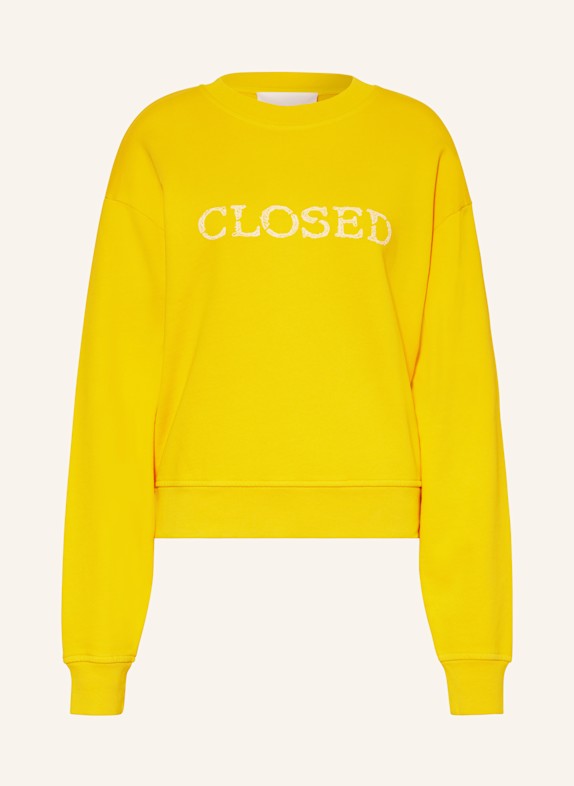 CLOSED Sweatshirt DUNKELGELB