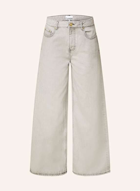 GANNI Straight Jeans FUTURE GRAU