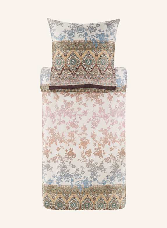 bassetti Bettwäsche AGRIGENTO 42 NUDE / BEIGE / BLAUGRAU