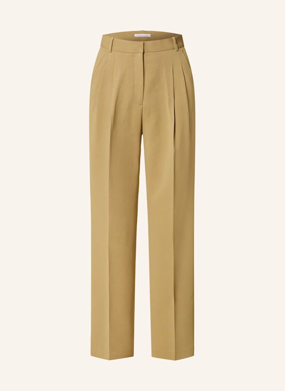 MRS & HUGS Wide leg trousers OLIVE