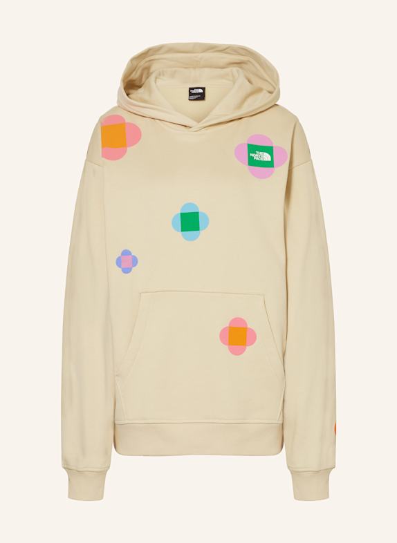 THE NORTH FACE Oversized hoodie BEIGE