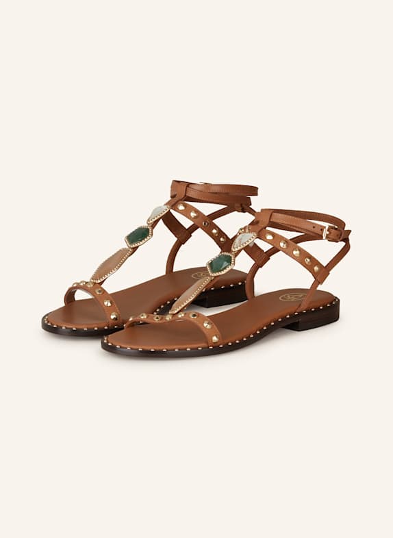 ash Sandalen PENNY mit Nieten BRAUN