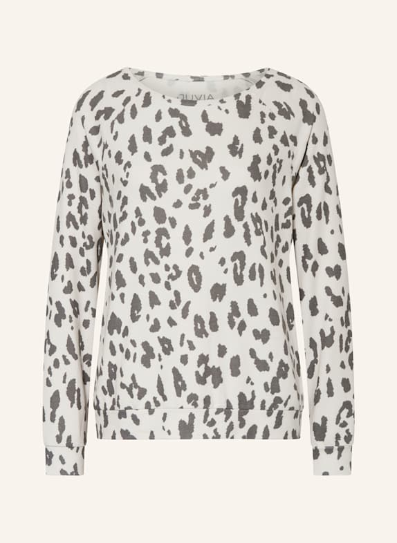Juvia Pajama shirt EASY CREAM/ GRAY