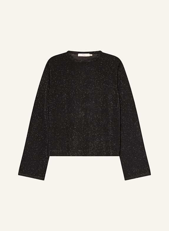 InWear THANIIW sweater with glitter thread BLACK