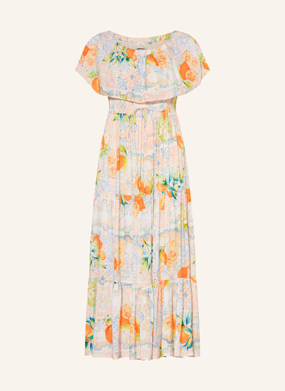 watercult DOLCE WHIMSY beach dress LIGHT PINK/ ORANGE/ GREEN