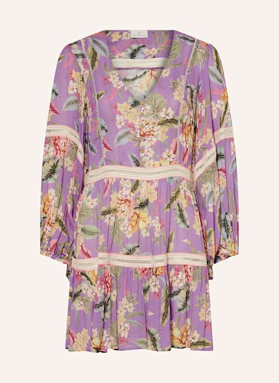 watercult Tunic DREAMSCAPE TROPICS PURPLE/ GREEN/ DARK YELLOW