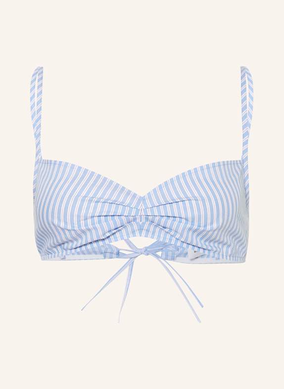 DRYKORN Top TOPLINA HELLBLAU/ WEISS