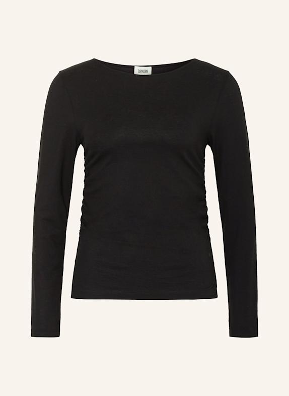 DRYKORN Longsleeve RENBIE SCHWARZ