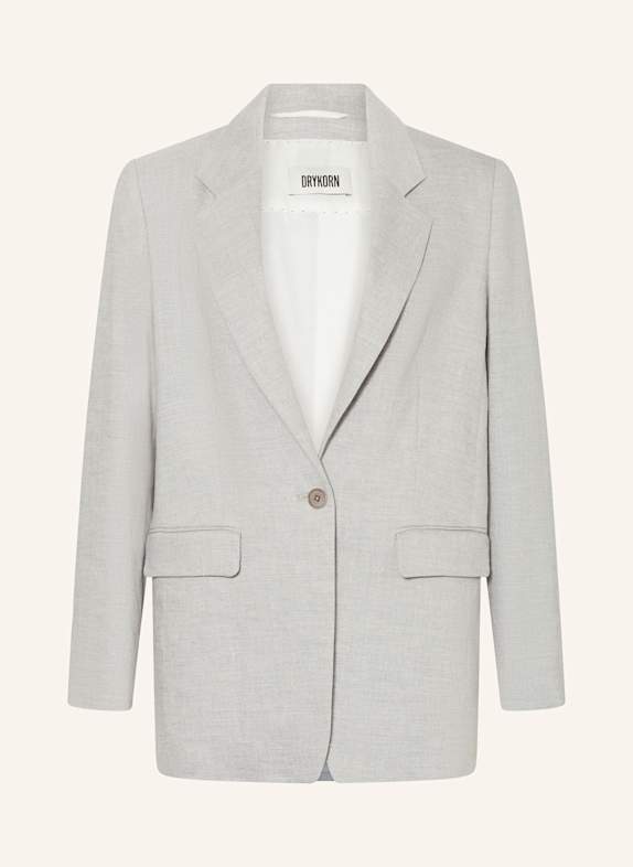 DRYKORN Blazer GLENDALE mit Leinen GRAU
