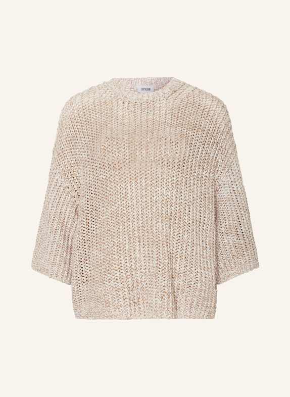DRYKORN Pullover NILAY mit 3/4-Arm HELLBRAUN