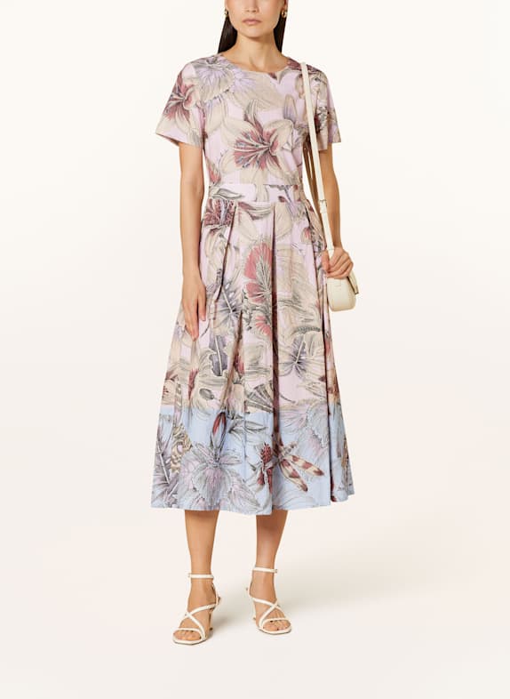 ANNA's Kleid HELLBLAU/ ROSA/ HELLGELB