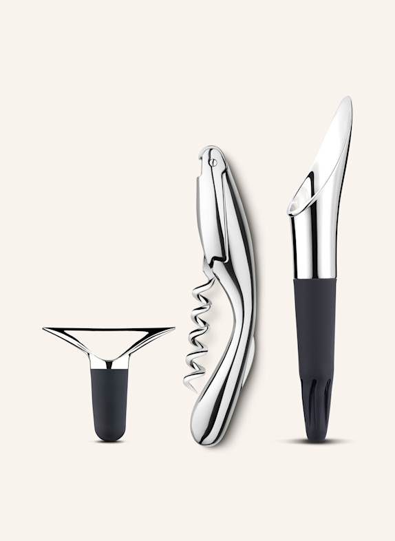 GEORG JENSEN 3-tlg. Bar-Set WINE SILBER