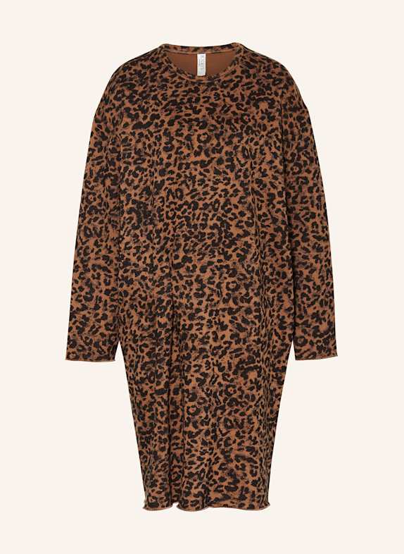 10DAYS Sweatkleid BRAUN/ SCHWARZ