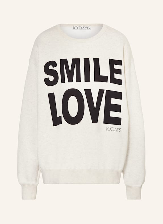10DAYS Oversized-Sweatshirt CREME