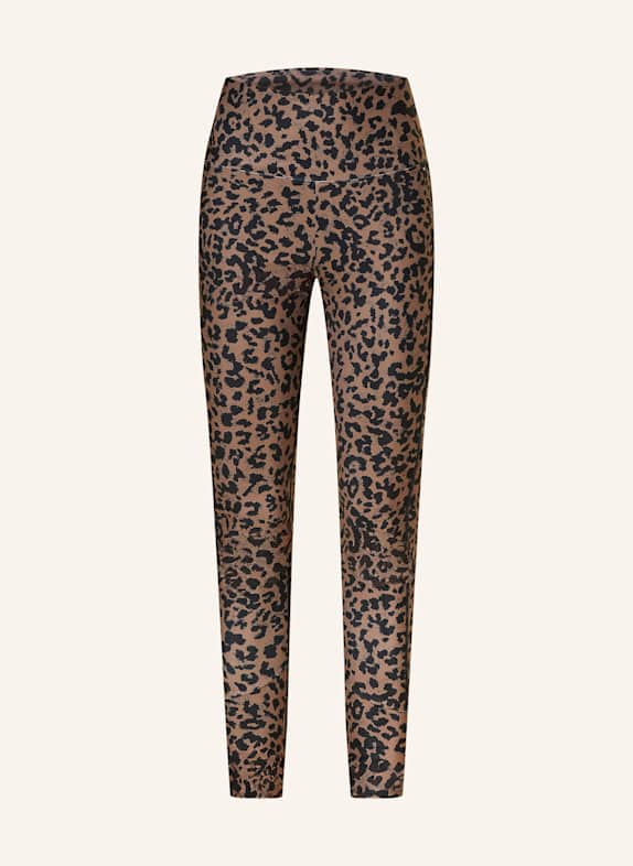 10DAYS Leggings BRAUN/ SCHWARZ