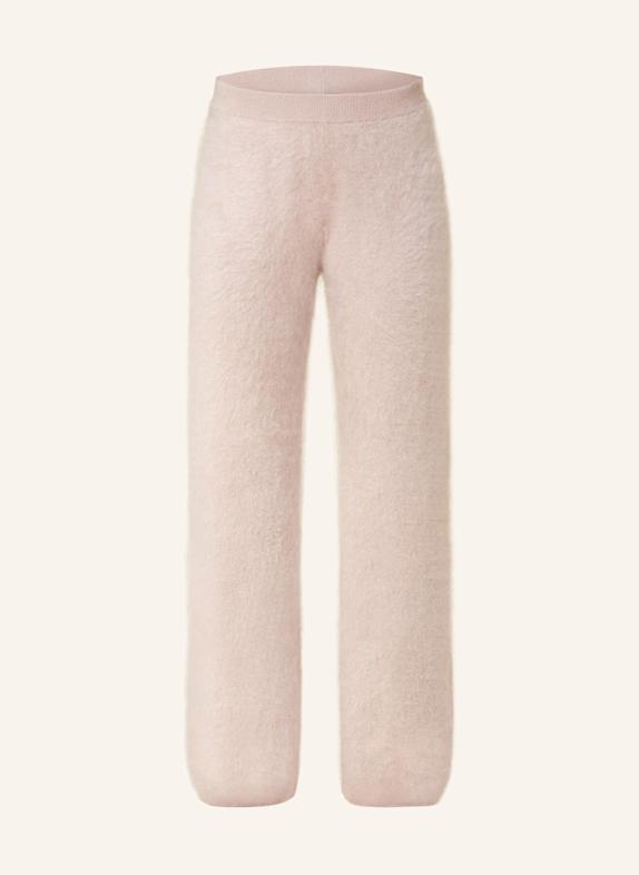 SMINFINITY Knit trousers in cashmere TAUPE