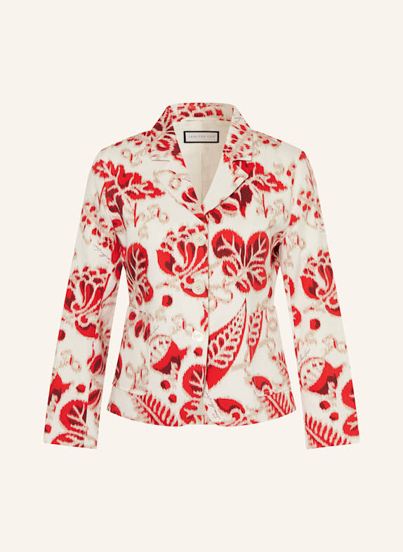 SEM PER LEI Blazer ECRU/ ROT/ BEIGE