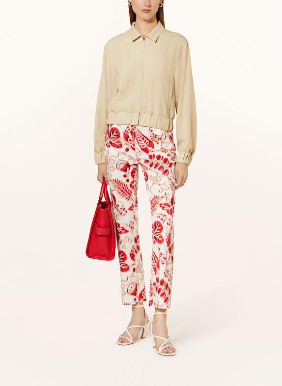 Pantalons blancs pour Femmes blouson MARRON CLAIR