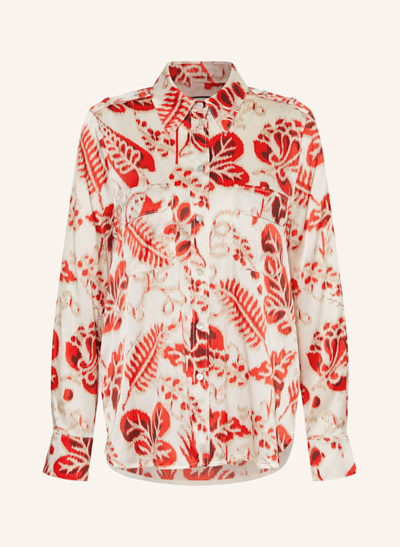 SEM PER LEI Hemdbluse CREME/ ROT