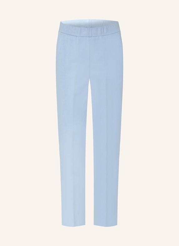 SEM PER LEI Bootcut-Hose aus Jersey HELLBLAU