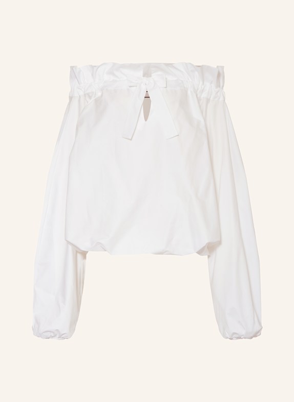 SEM PER LEI Off-Shoulder-Bluse WEISS