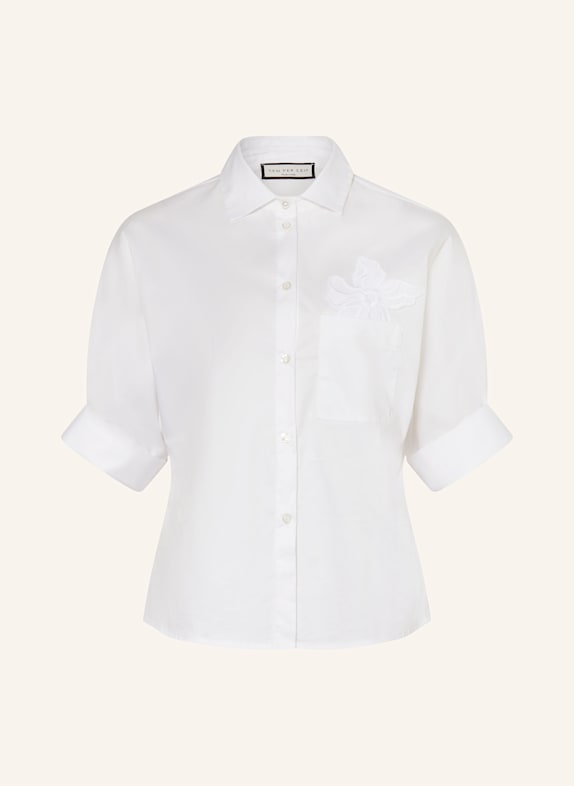 SEM PER LEI Hemdbluse WEISS