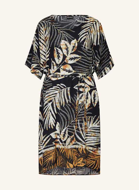 Charmline Strandkleid SEDUCTIVE LEAVES SCHWARZ/ HELLGELB