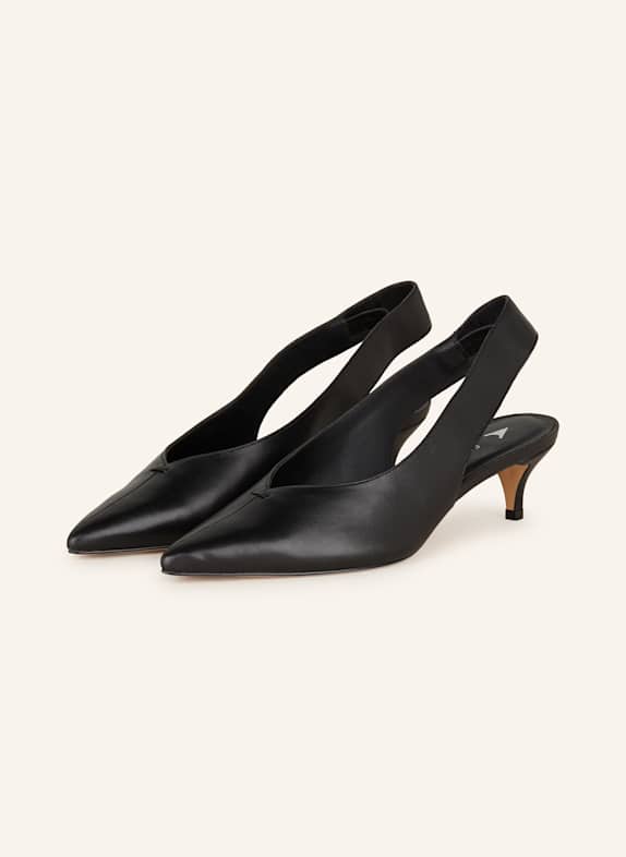 CARRANO Slingpumps SCHWARZ