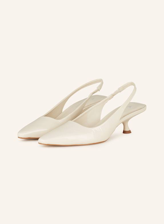 CARRANO Slingpumps CREME