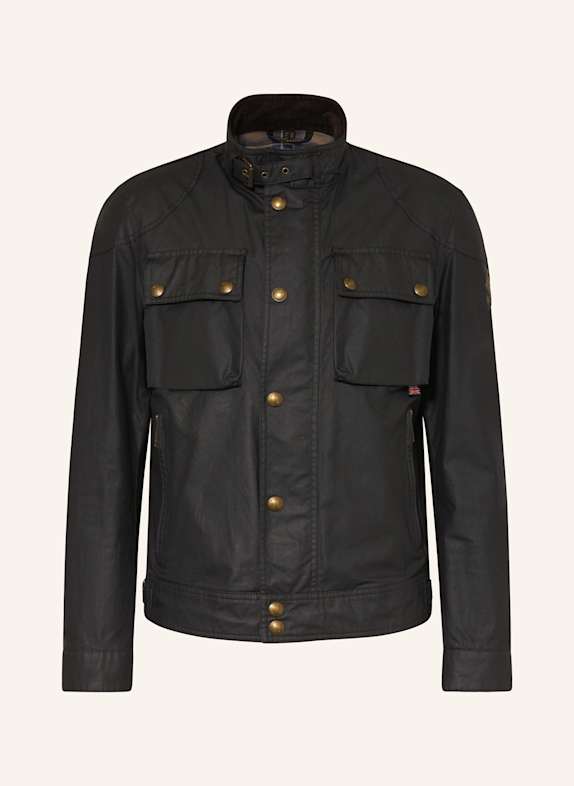 BELSTAFF Bunda Fieldjacket RACEMASTER ČERNÁ