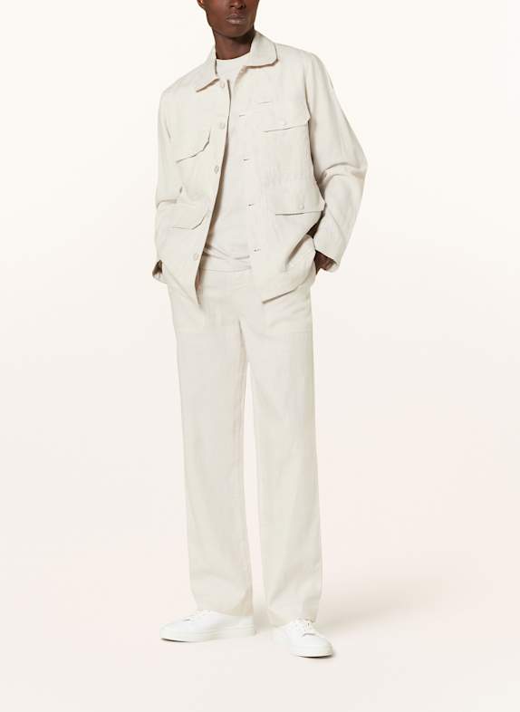 BELSTAFF Leinenhose FORGE Regular Fit CREME