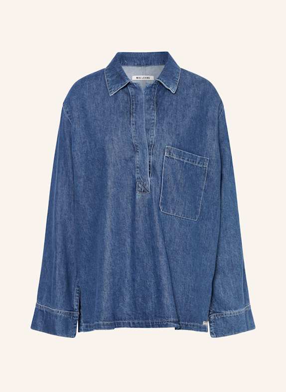 MAC Jeansbluse DUNKELBLAU